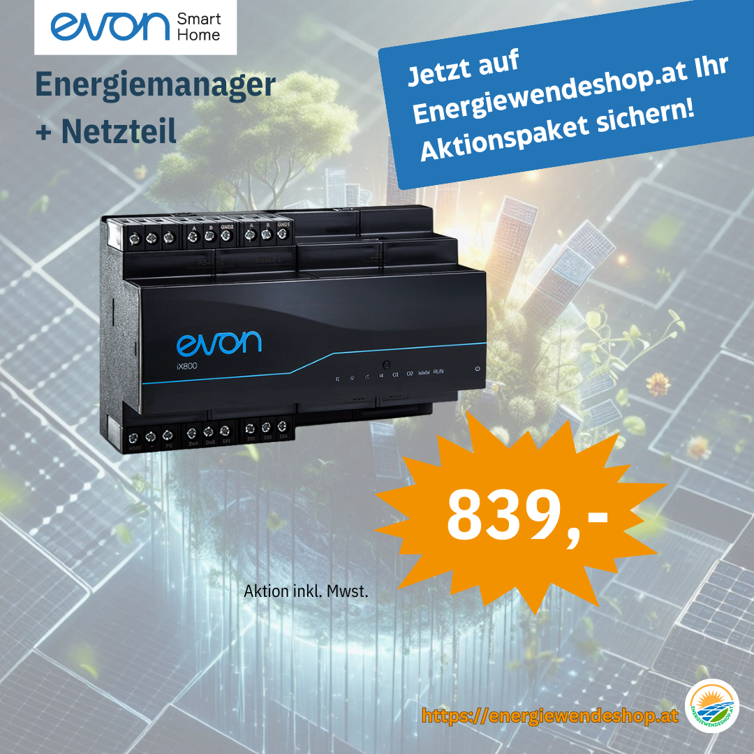 evon Smart Home - Energiemanagement Pro-to-GO